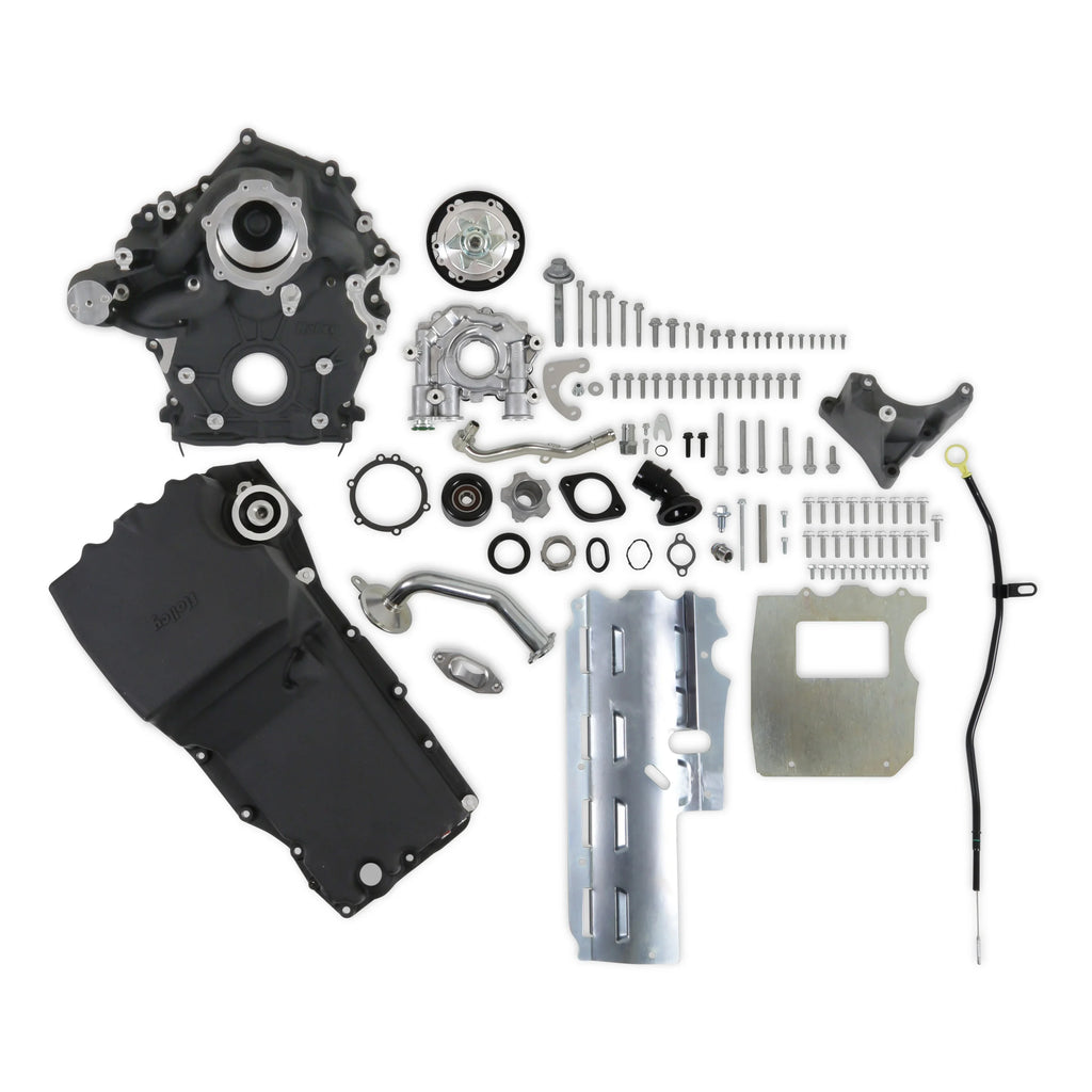 Holley Godzilla 20-320 BLACK High Mount Bracket Kit- NO Accessories- BASE Kit