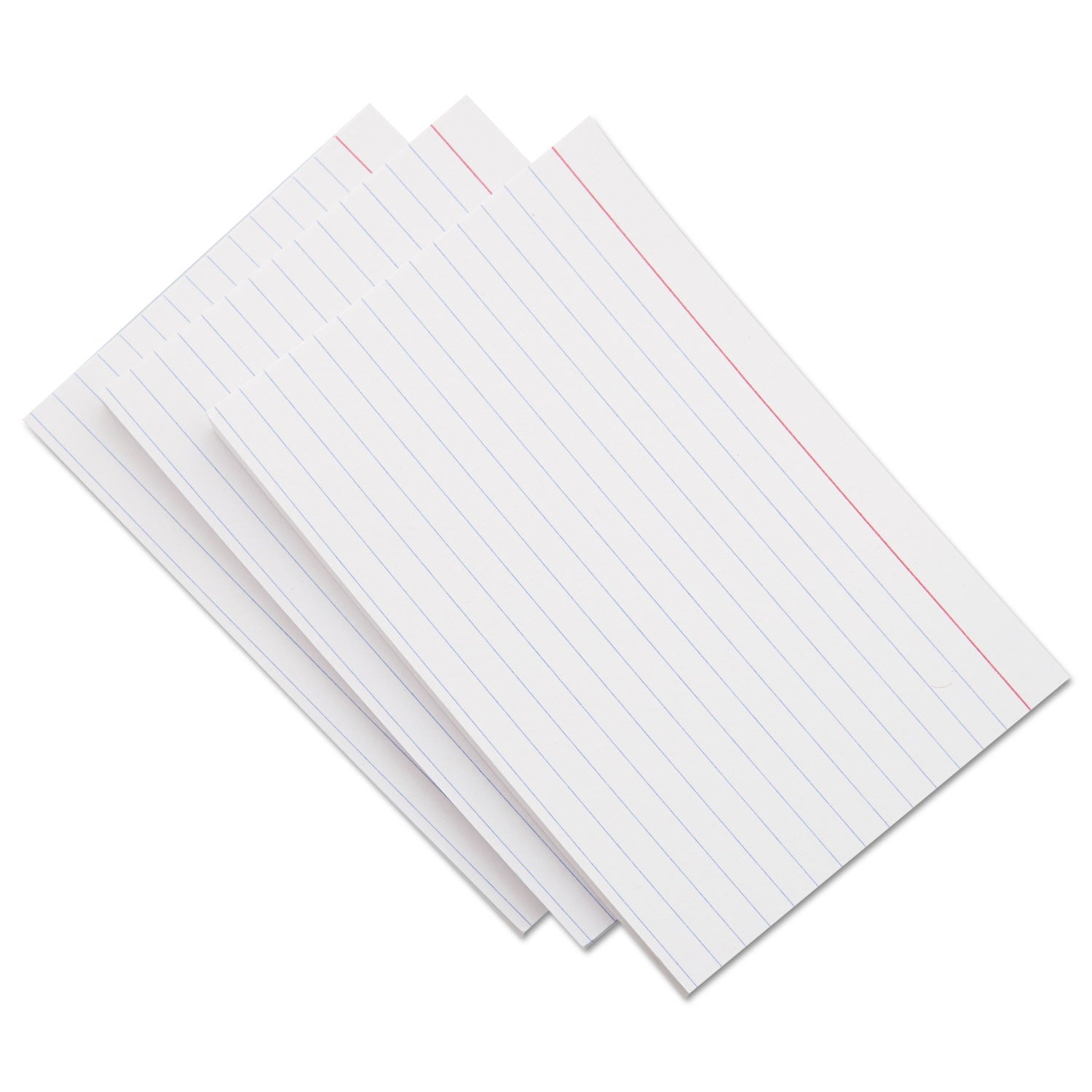 Universal Ruled Index Cards, 3 x 5, White, 500/Pack