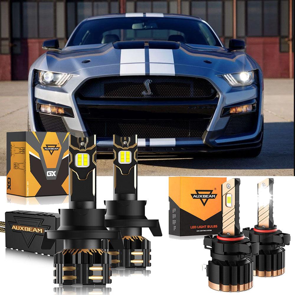 For 2007-2012 Mustang Shelby GT500 H13 LED Headlight Bulbs