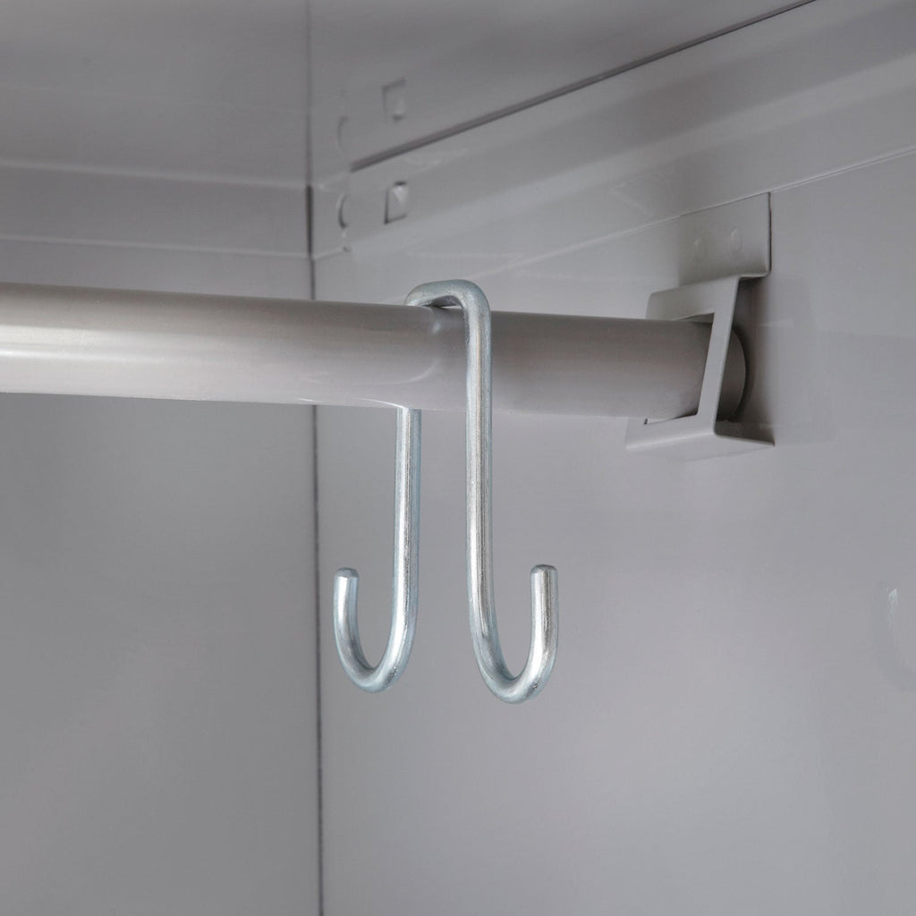 Safco Single-Tier Locker, 12w x 18d x 78h, Two-Tone Gray