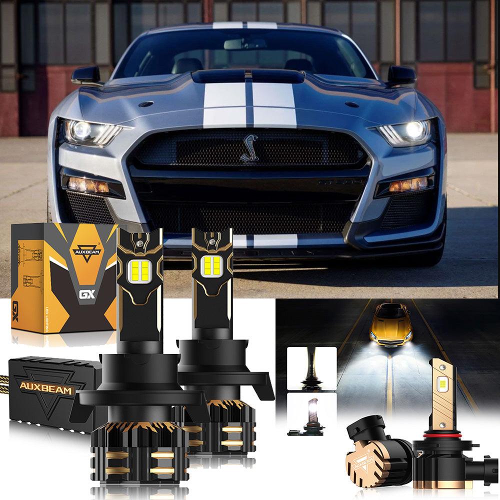 For 2005-2007 Mustang GT H13 LED Headlight Bulbs