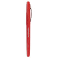 Universal Porous Point Pen, Stick, Medium 0.7 mm, Red Ink, Red Barrel, Dozen