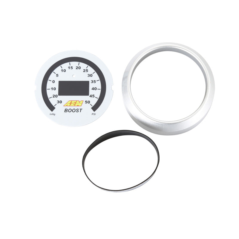 AEM 52mm Boost Digital Gauge -30-50psi