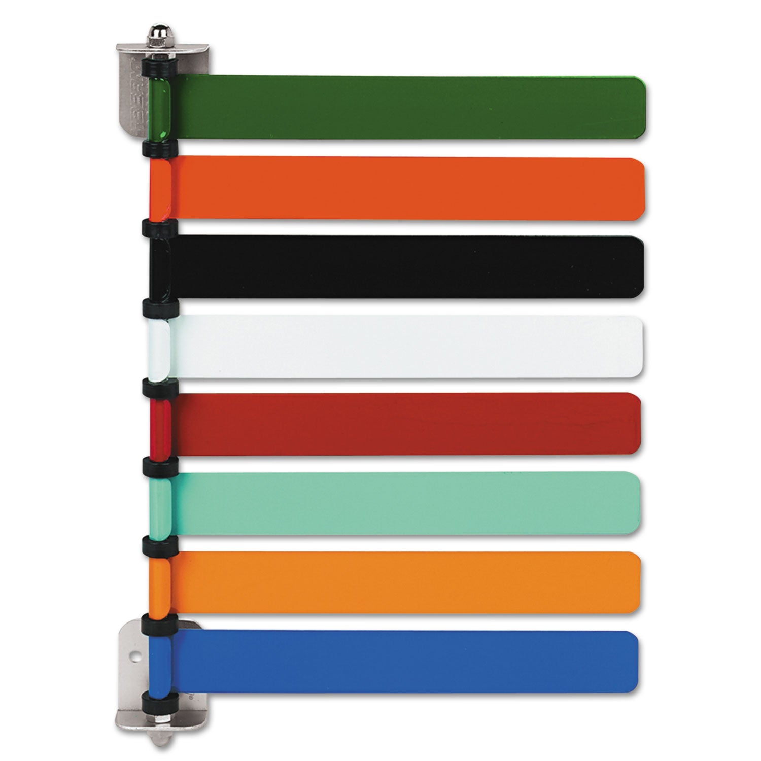 Medline Room ID Flag System, 8 Flags, Primary Colors