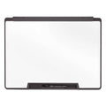 Quartet Motion Portable Dry Erase Board, 36 x 24, White, Black Frame