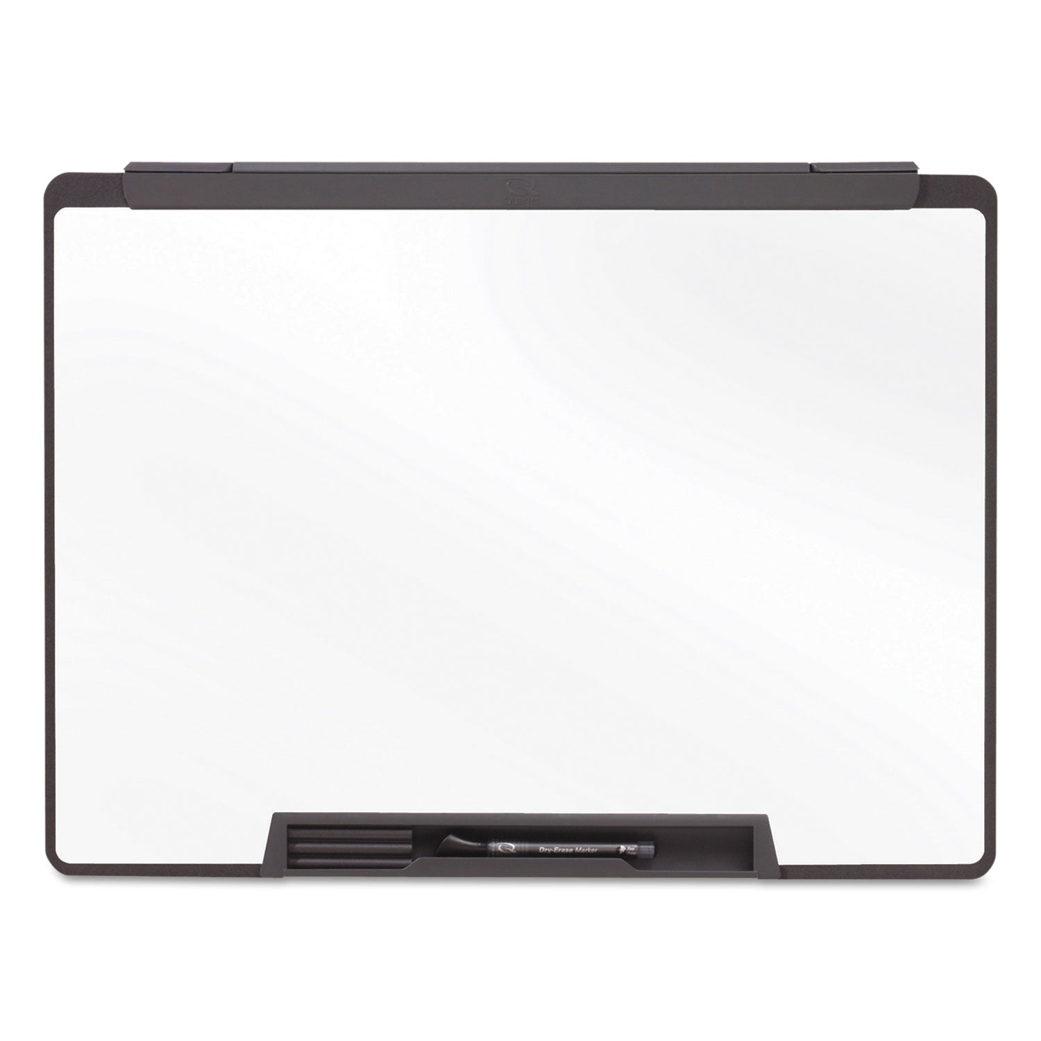 Quartet Motion Portable Dry Erase Board, 36 x 24, White, Black Frame