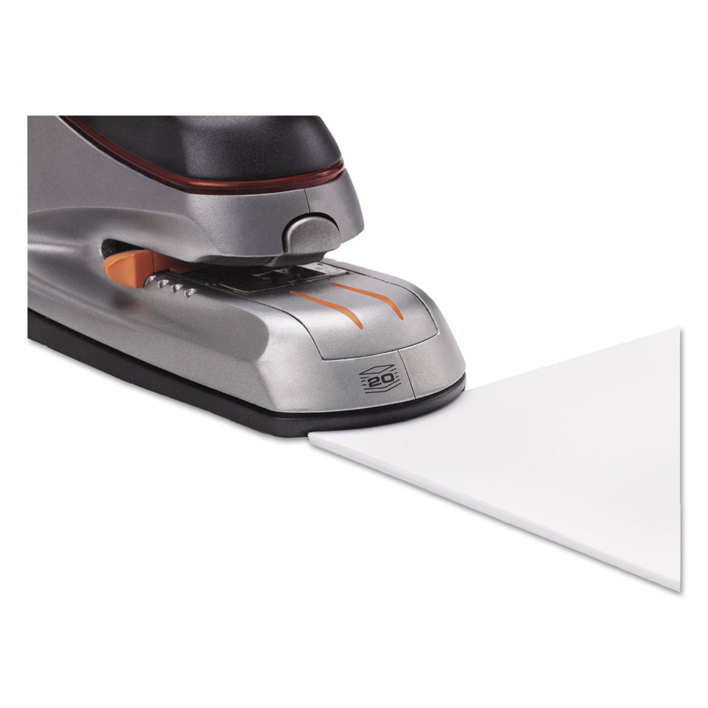 Swingline Optima 20 Electric Stapler, 20-Sheet Capacity, Silver