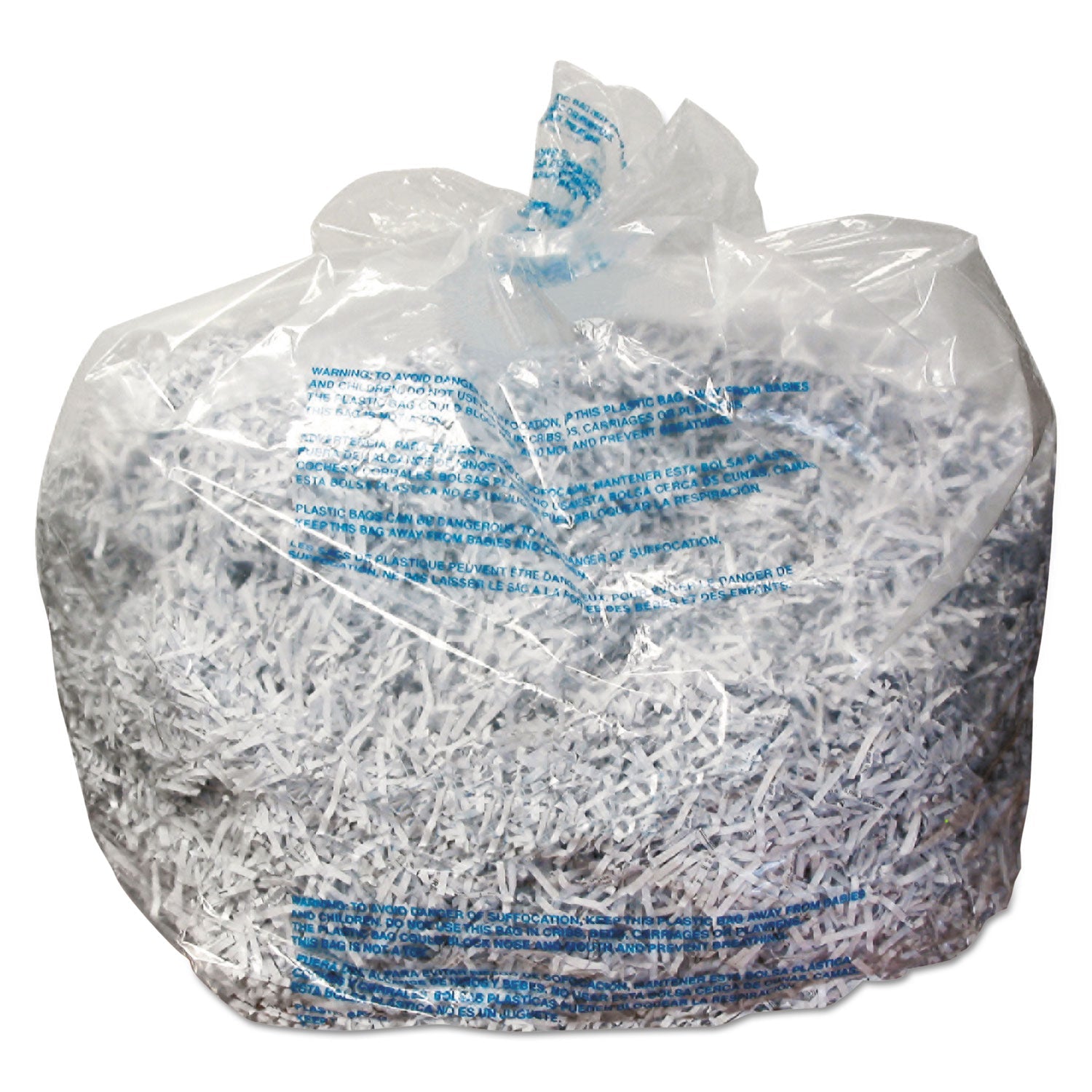 GBC Plastic Shredder Bags, 13-19 gal Capacity, 25/Box