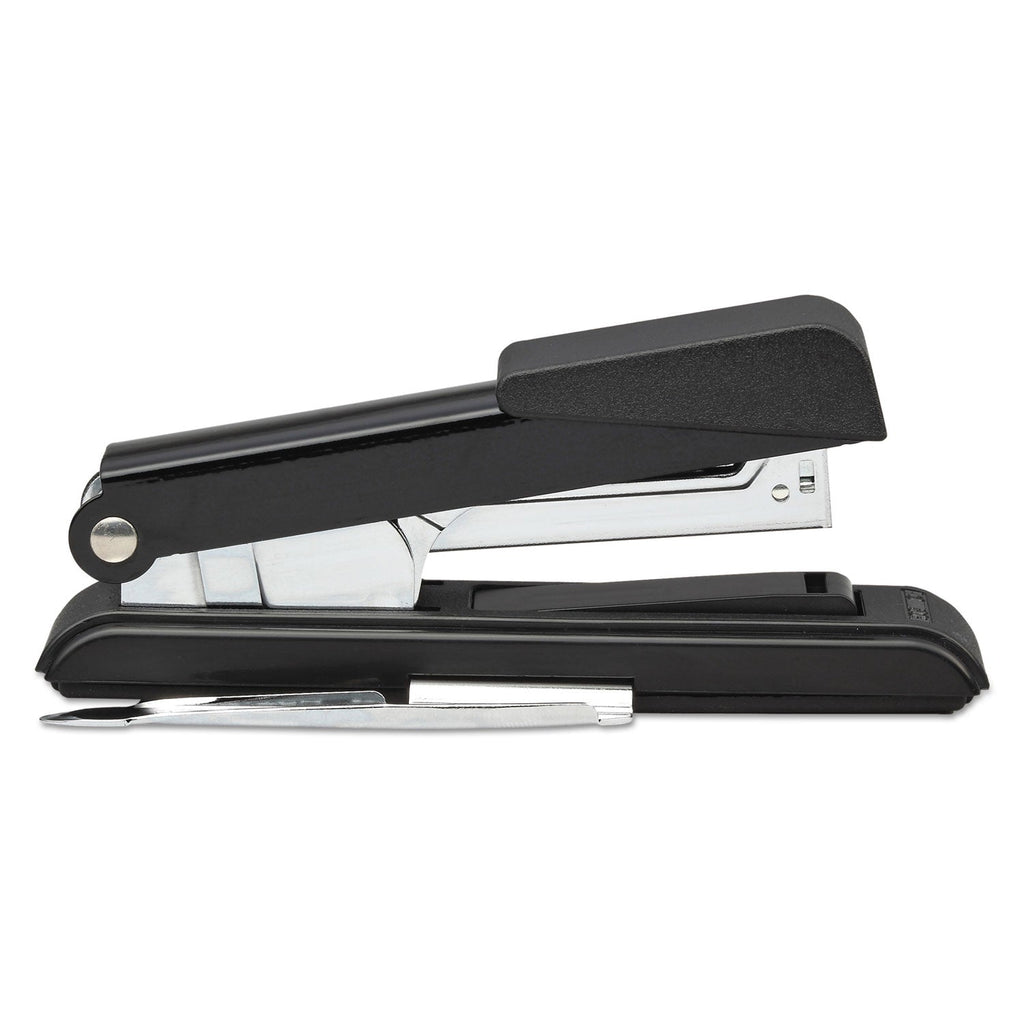 Bostitch B8 PowerCrown Flat Clinch Premium Stapler, 40-Sheet Capacity, Black