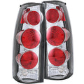Anzo 1999-2000 Cadillac Escalade Taillights Chrome 3D Style