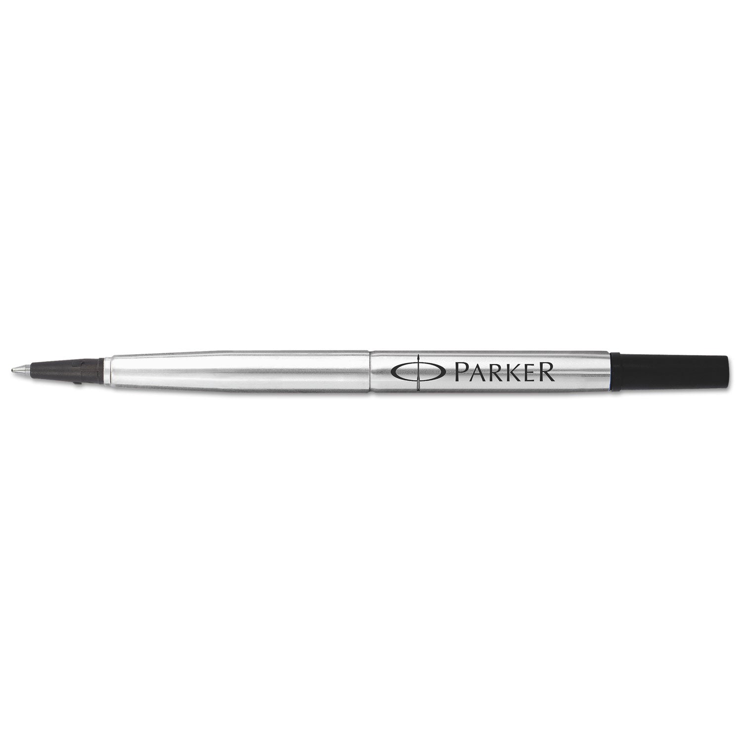 Parker Refill for Parker Roller Ball Pens, Medium Conical Tip, Black Ink