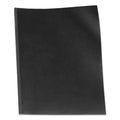 GBC VeloBind Presentation Covers, Black, 11 x 8.5, Punched & Scored, 50/Pack