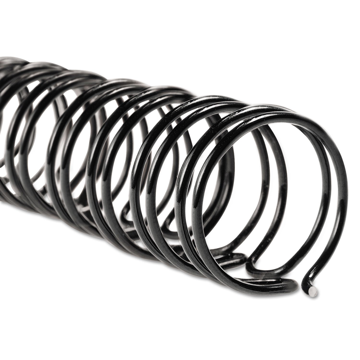 GBC WireBind Spines, 1/4" Diameter, 55 Sheet Capacity, Black, 100/Box