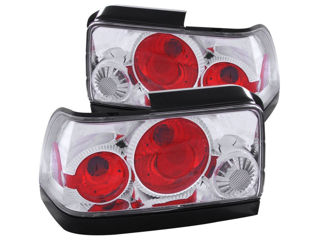 Anzo 1993-1997 Toyota Corolla Tail lights Chrome
