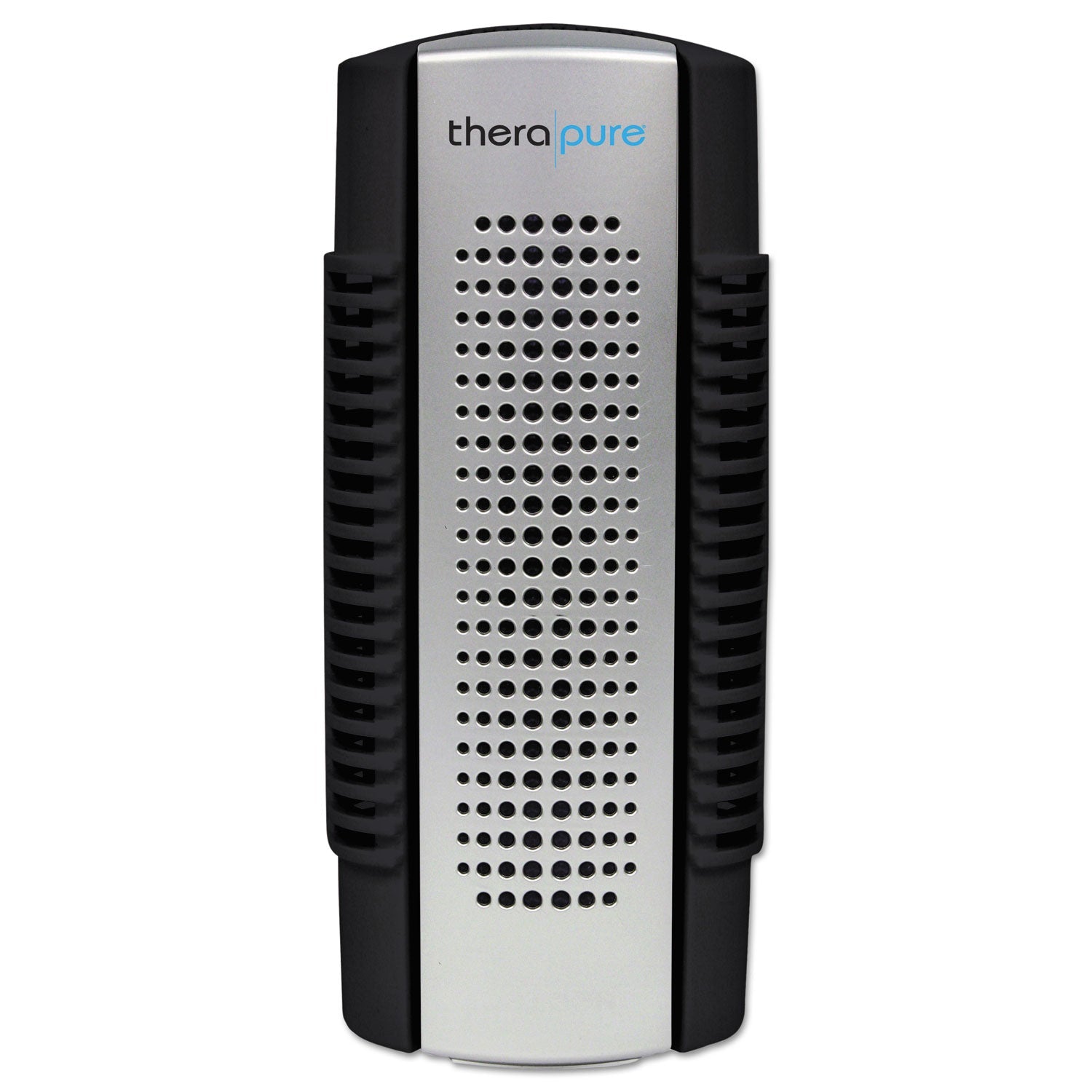 Therapure Mini Plug-In Collection Blade Air Purifier, One Speed, Black/Silver
