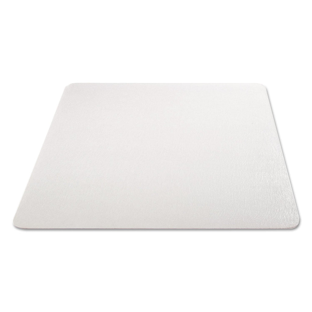deflecto EconoMat All Day Use Chair Mat for Hard Floors, 46 x 60, Rectangular, Clear