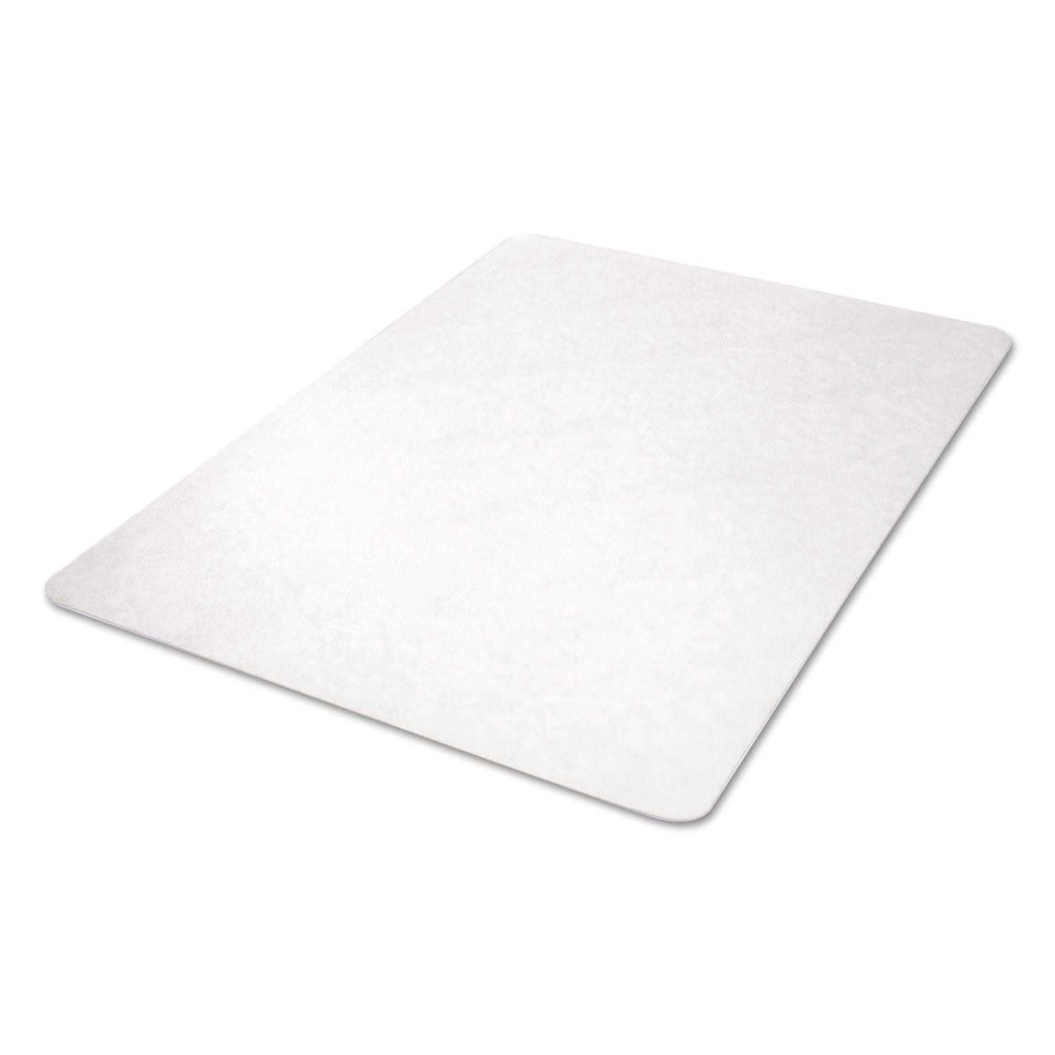deflecto EconoMat All Day Use Chair Mat for Hard Floors, 46 x 60, Rectangular, Clear