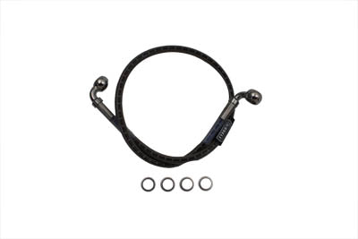 Stainless Steel 24-3/8 inch Rear Brake Hose