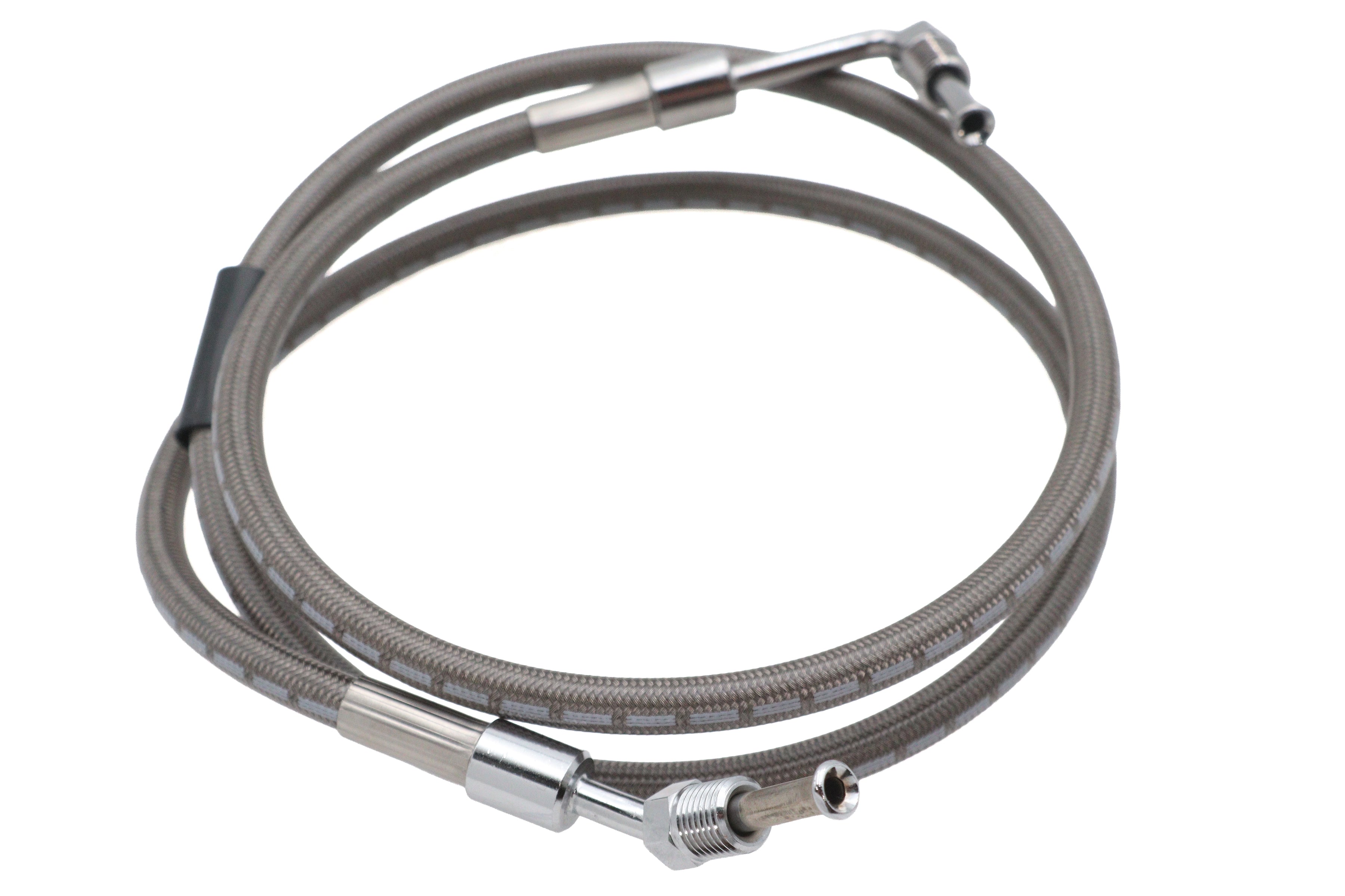 Stainless Steel 43-1/4 inch Front Brake Hose