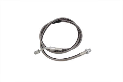 Stainless Steel 34-1/8 inch Rear Brake Hose