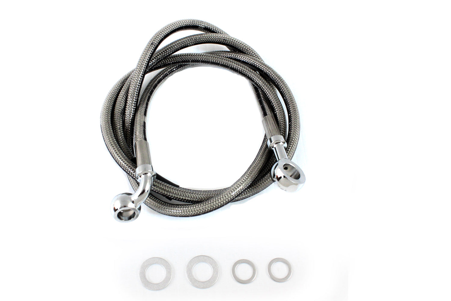 Stainless Steel 52 inch Front Brake Hose