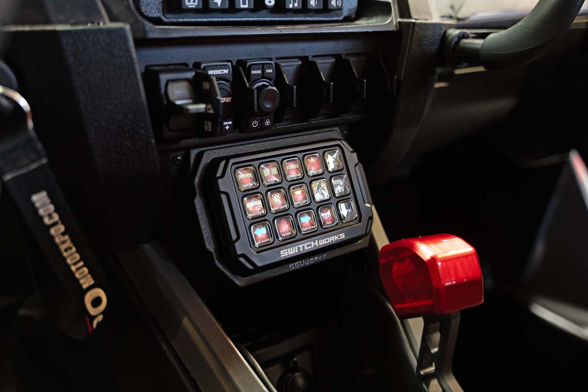SWITCH Works Alpha12 Mounting Kit for 2020-2024 Polaris RZR Pro