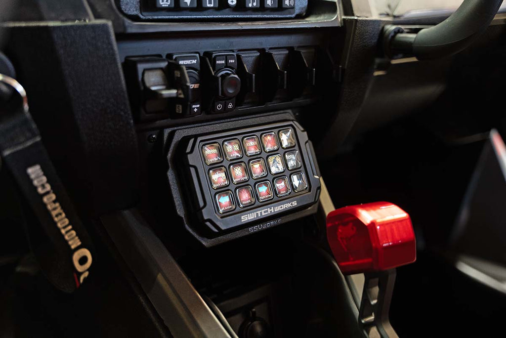 SWITCH Works Alpha12 Mounting Kit for 2020-2024 Polaris RZR Pro