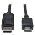 Tripp Lite DisplayPort to HDMI Cable Adapter (M/M), 6 ft, Black