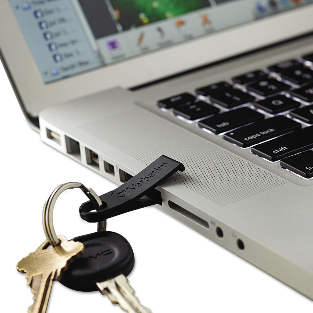Verbatim Store 'n' Go Micro USB Drive Plus, 16 GB, Black