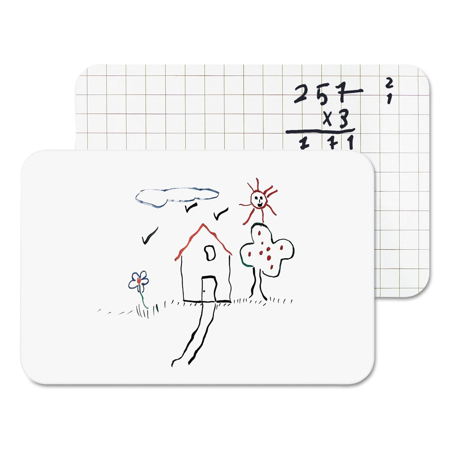 MasterVision Dry Erase Lap Board, 11 7/8 x 8 14, Frameless
