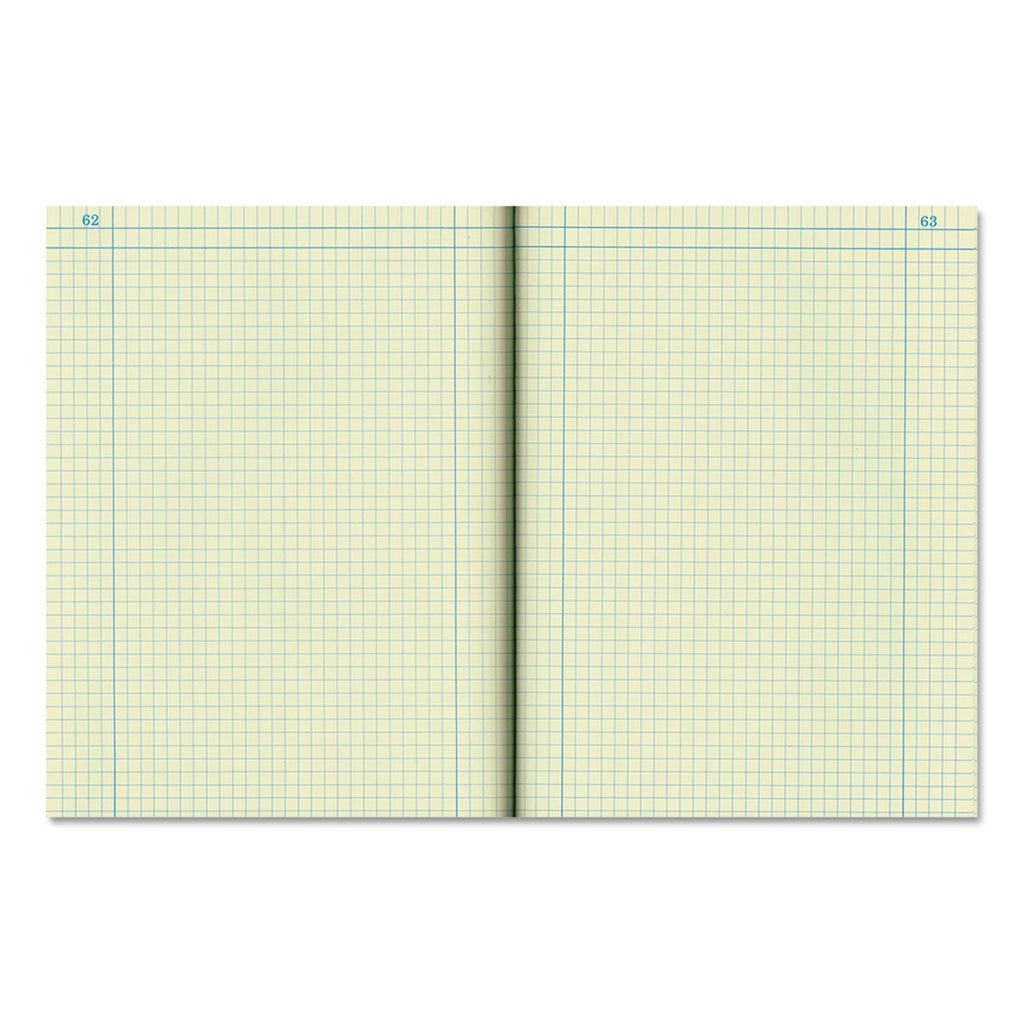 National Computation Notebook, Quadrille Rule, Brown Cover, 11.75 x 9.25, 75 Sheets
