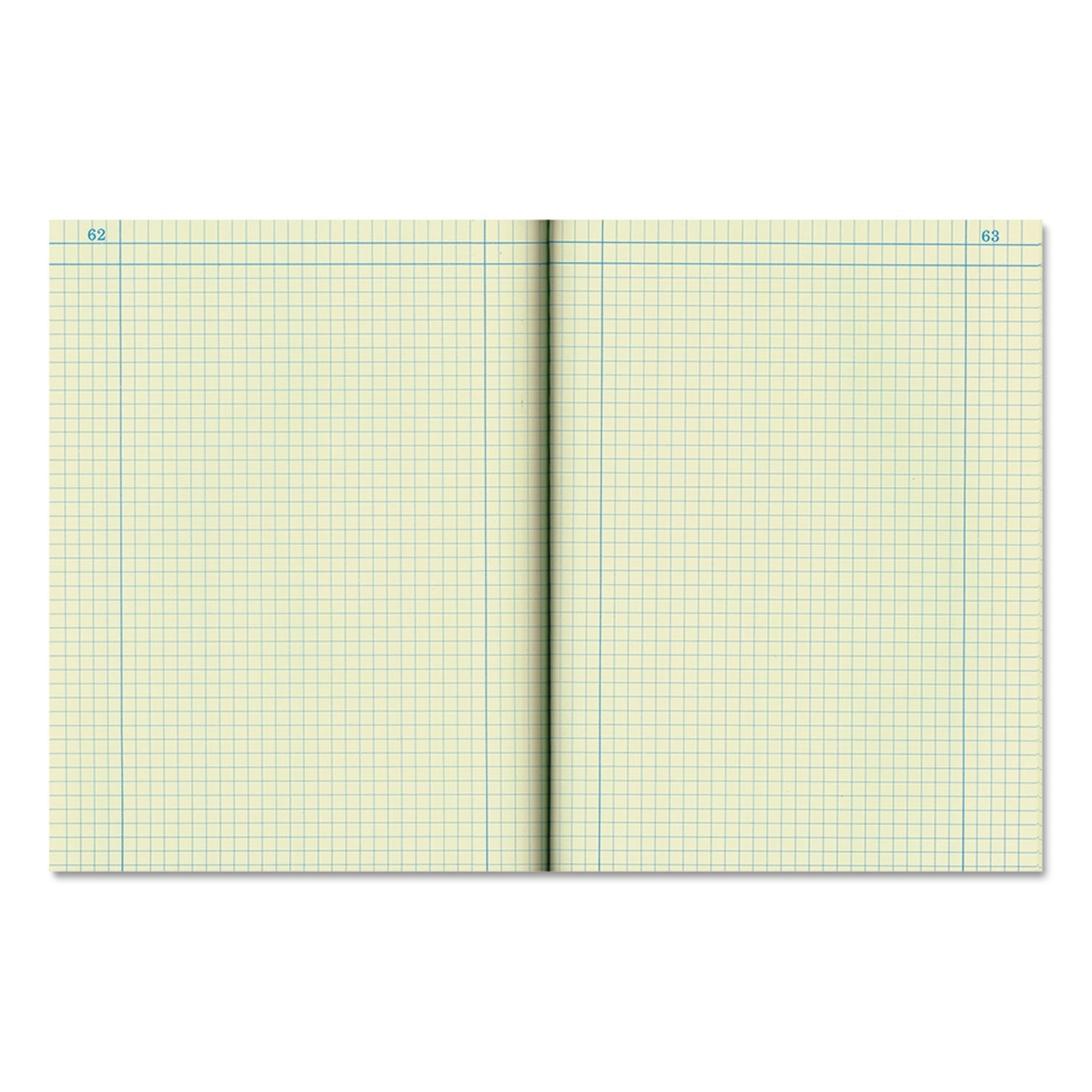 National Computation Notebook, Quadrille Rule, Brown Cover, 11.75 x 9.25, 75 Sheets