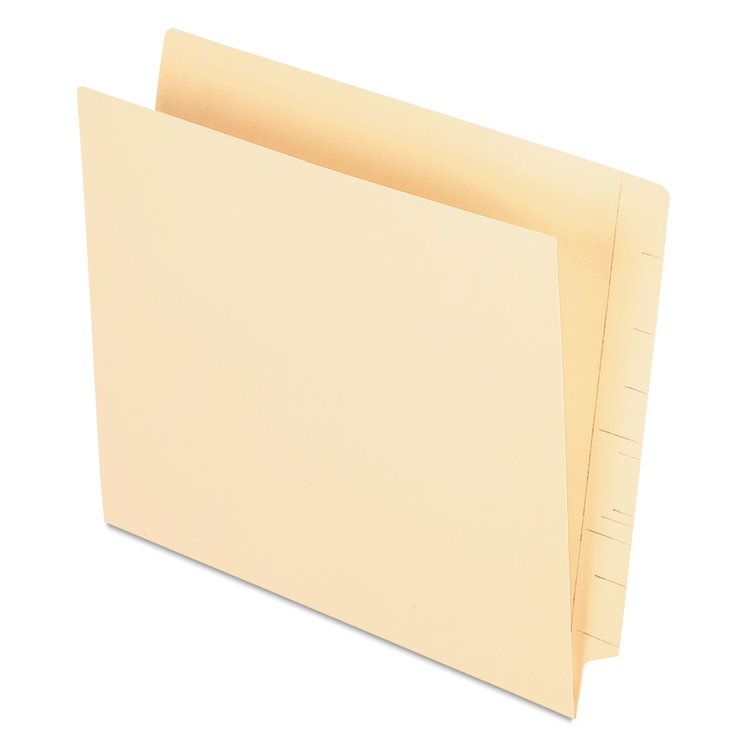 Pendaflex Manila End Tab Pocket Folder, Straight Tabs, Letter Size, Manila, 50/Box