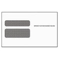 TOPS W-2 Laser Double Window Envelope, Commercial Flap, Self-Adhesive Closure, 5.63 x 9, White, 50/Pack