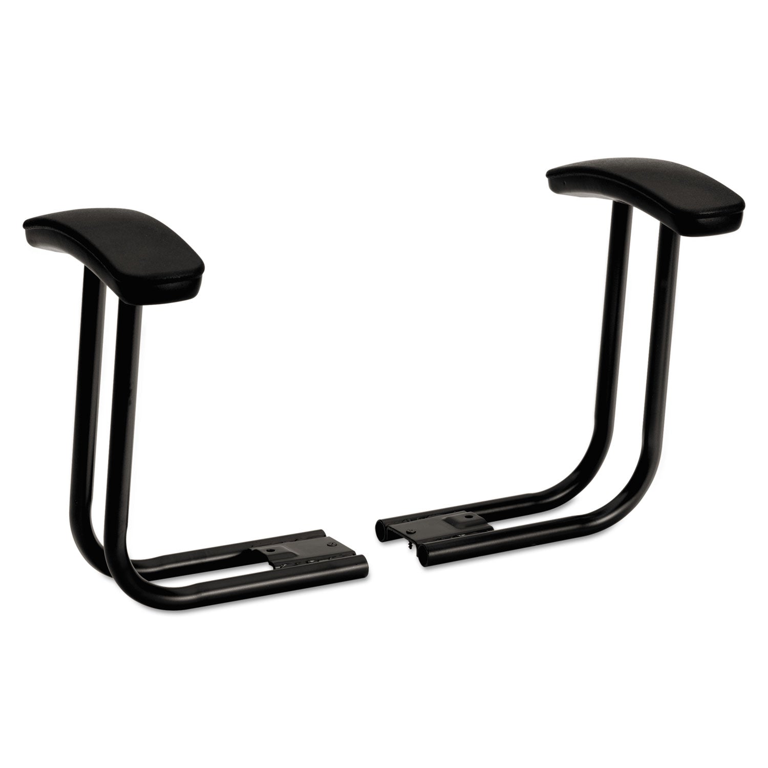 HON Optional Fixed T-Arms for HON ComforTask Series Swivel Task Chairs, Black, 2/Set