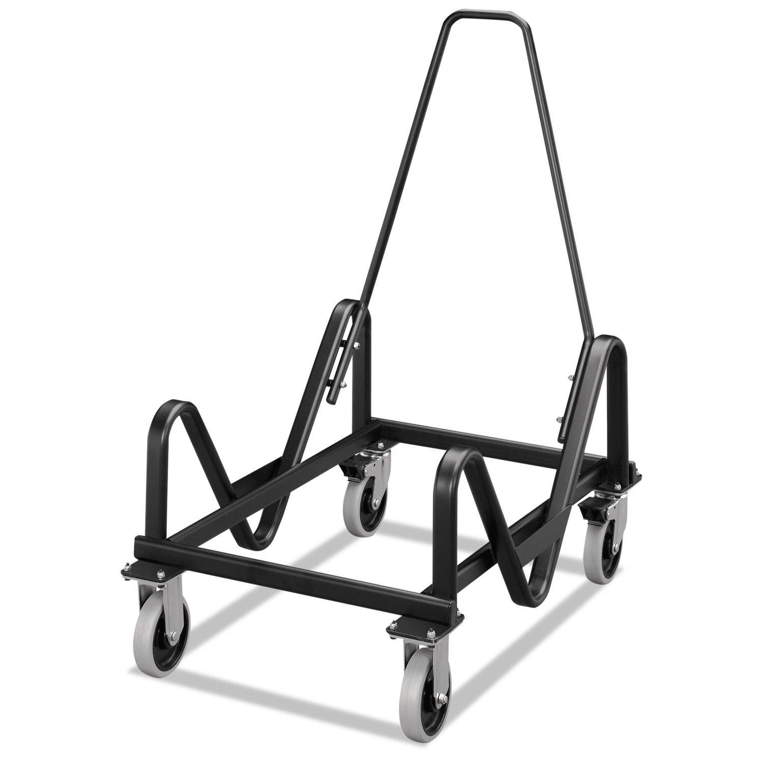 HON GuestStacker Cart, Metal, 21.38" x 35.5" x 37.88", Black