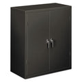 HON Assembled Storage Cabinet, 36w x 18 1/8d x 41 3/4h, Charcoal