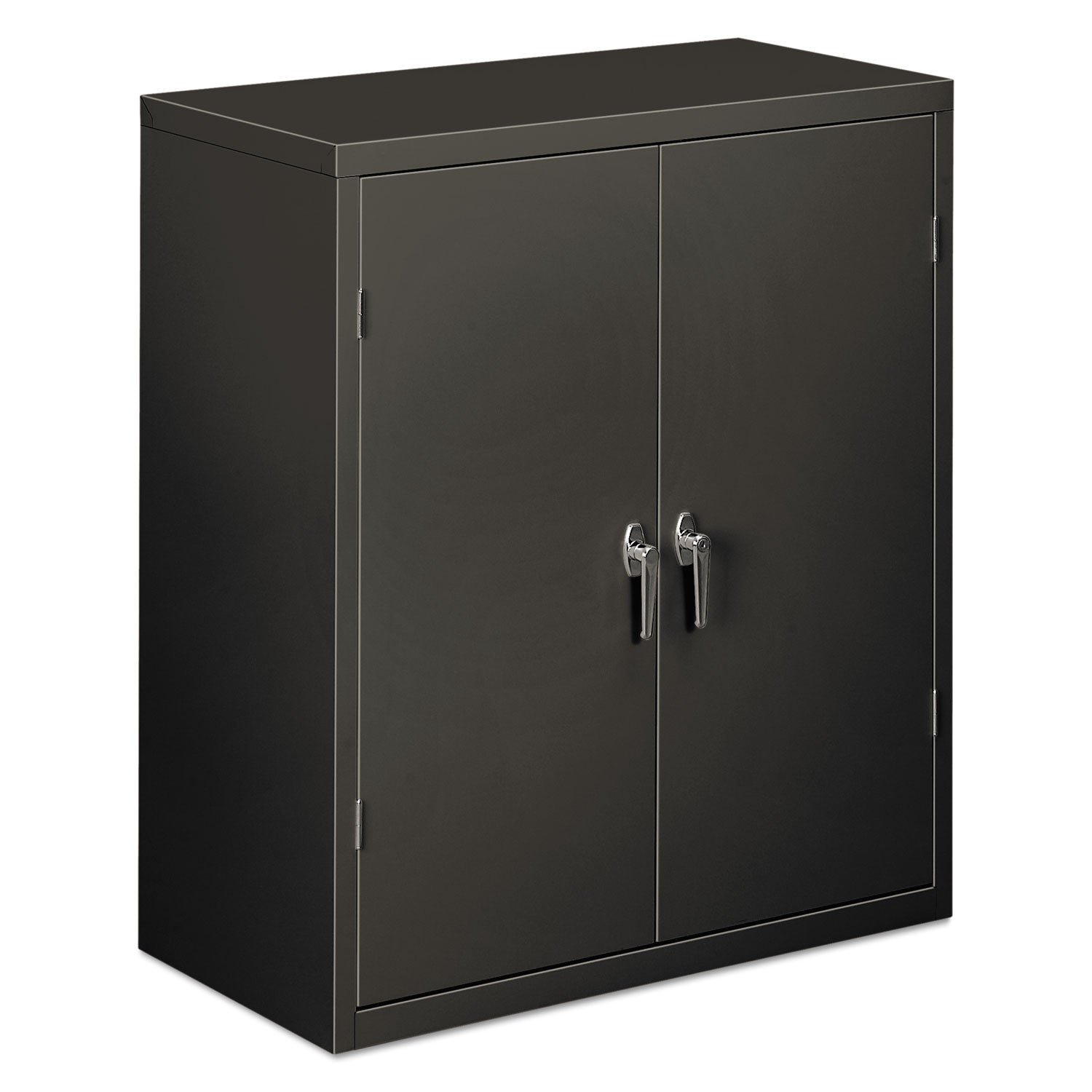 HON Assembled Storage Cabinet, 36w x 18 1/8d x 41 3/4h, Charcoal