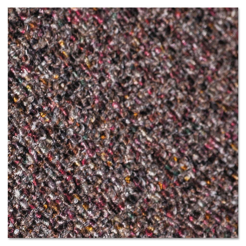 Crown Classic Berber Wiper Mat, Nylon/Olefin, 36 x 120, Brown