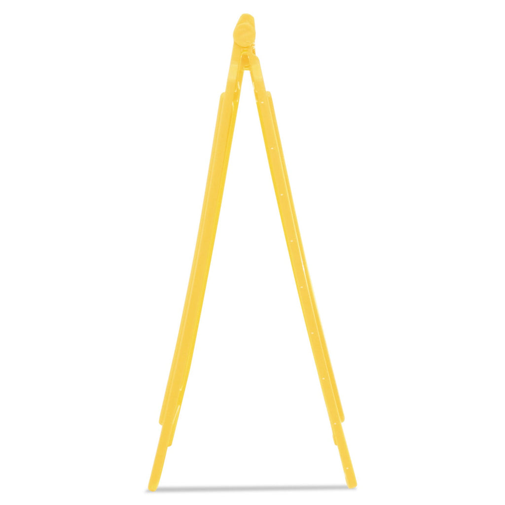 Rubbermaid Caution Wet Floor Sign, 11 x 12 x 25, Bright Yellow