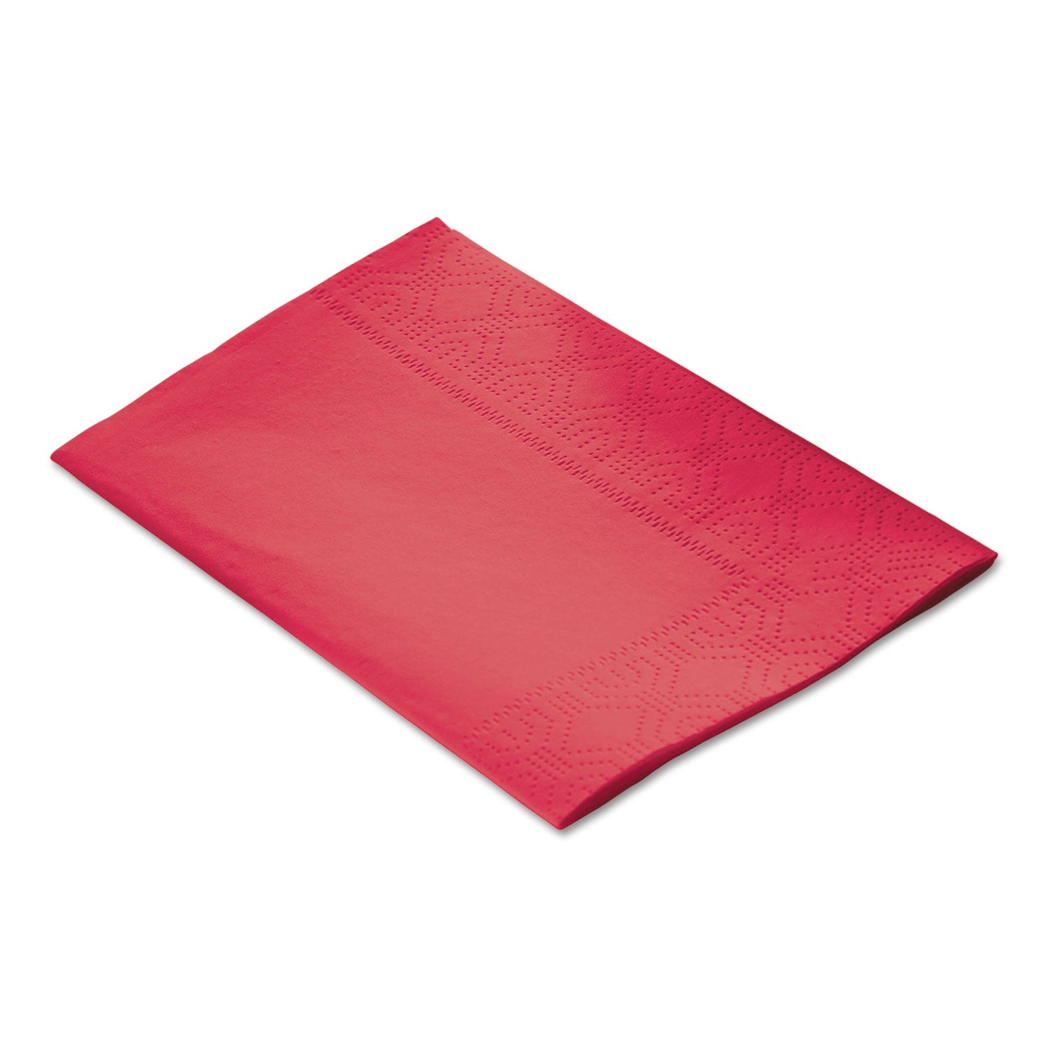Hoffmaster Dinner Napkins, 2-Ply, 15 x 17, Red, 1000/Carton