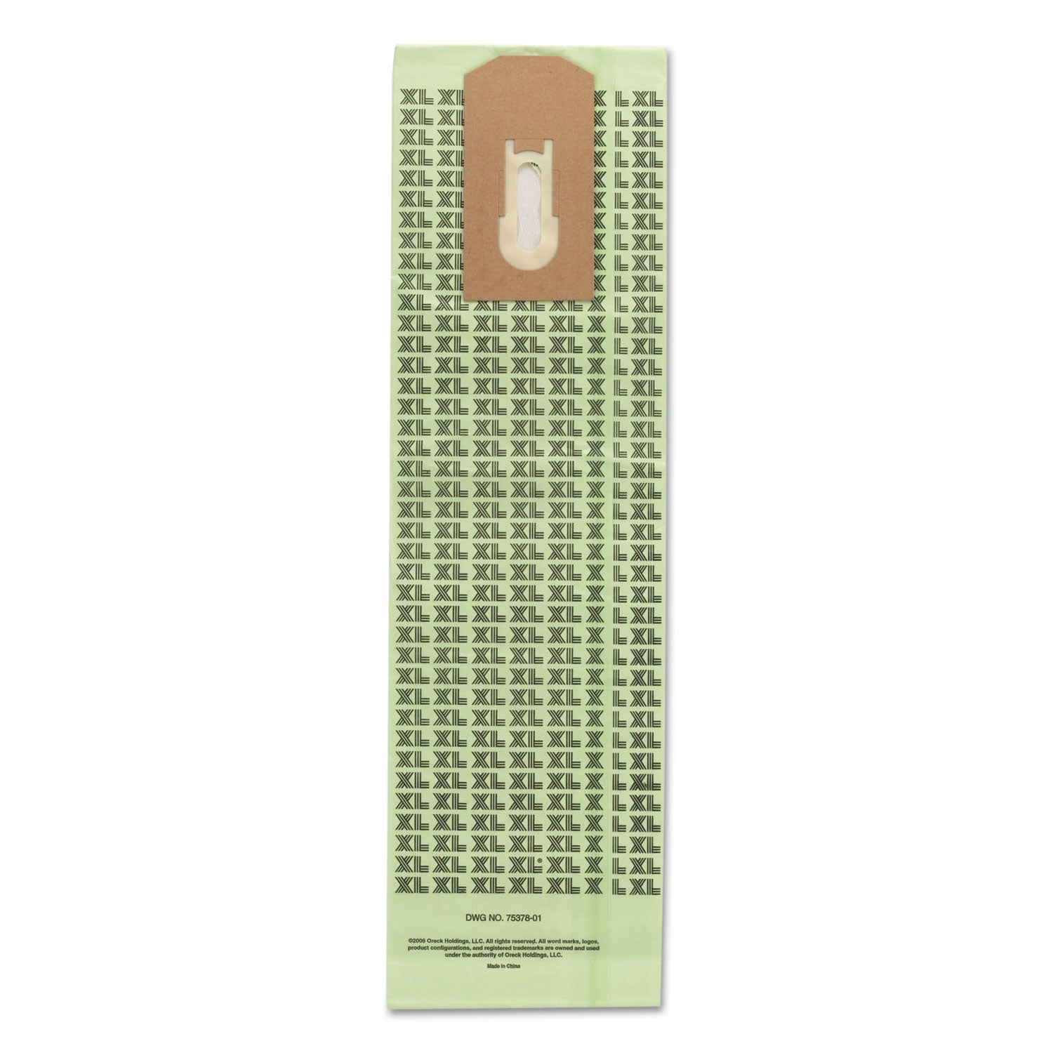 Oreck Commercial Disposable Vacuum Bags, XL Advanced Filtration, 25/Pack