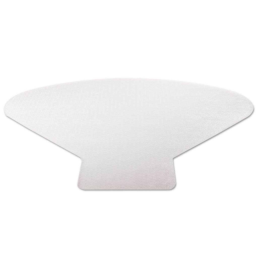 deflecto SuperMat Frequent Use Chair Mat, Medium Pile Carpet, 60 x 66, Workstation, Clear