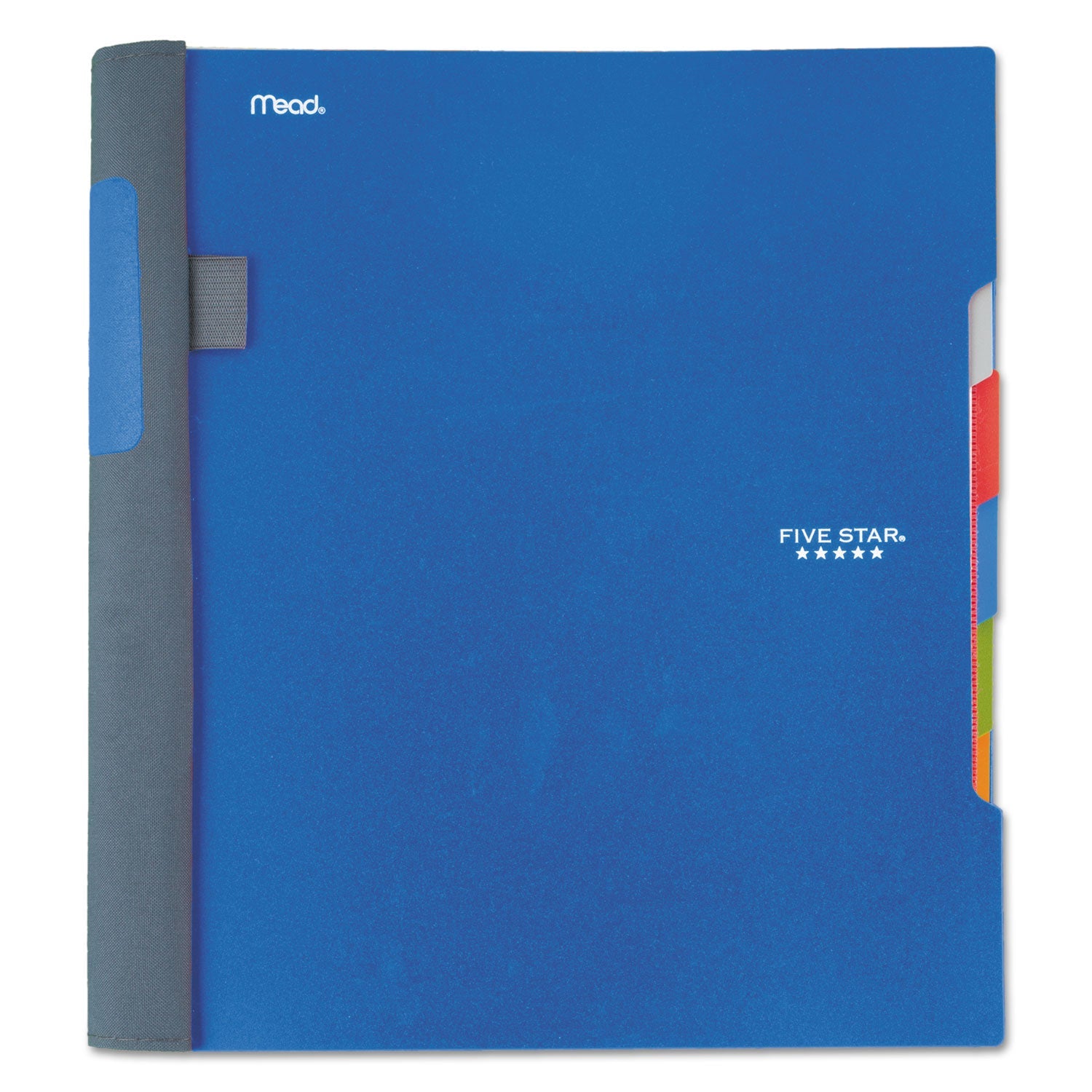 Five Star Advance Wirebound Notebook, 5 Subject, 10 Pockets, Medium/College Rule, Randomly Assorted Covers, 11 x 8.5, 200 Sheets