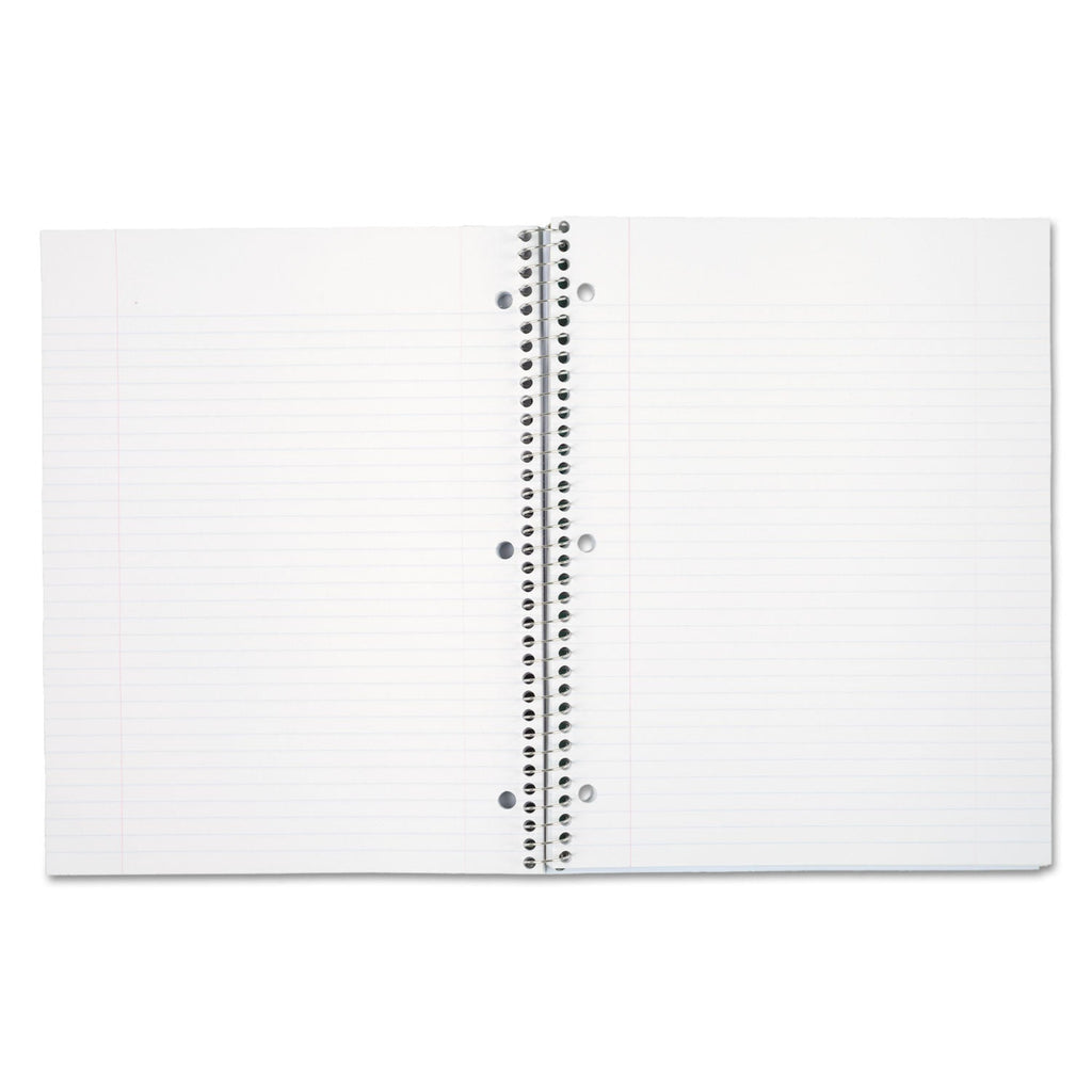 Mead Spiral Notebook, 3 Subject, Medium/College Rule, Randomly Assorted Covers, 11 x 8, 120 Sheets