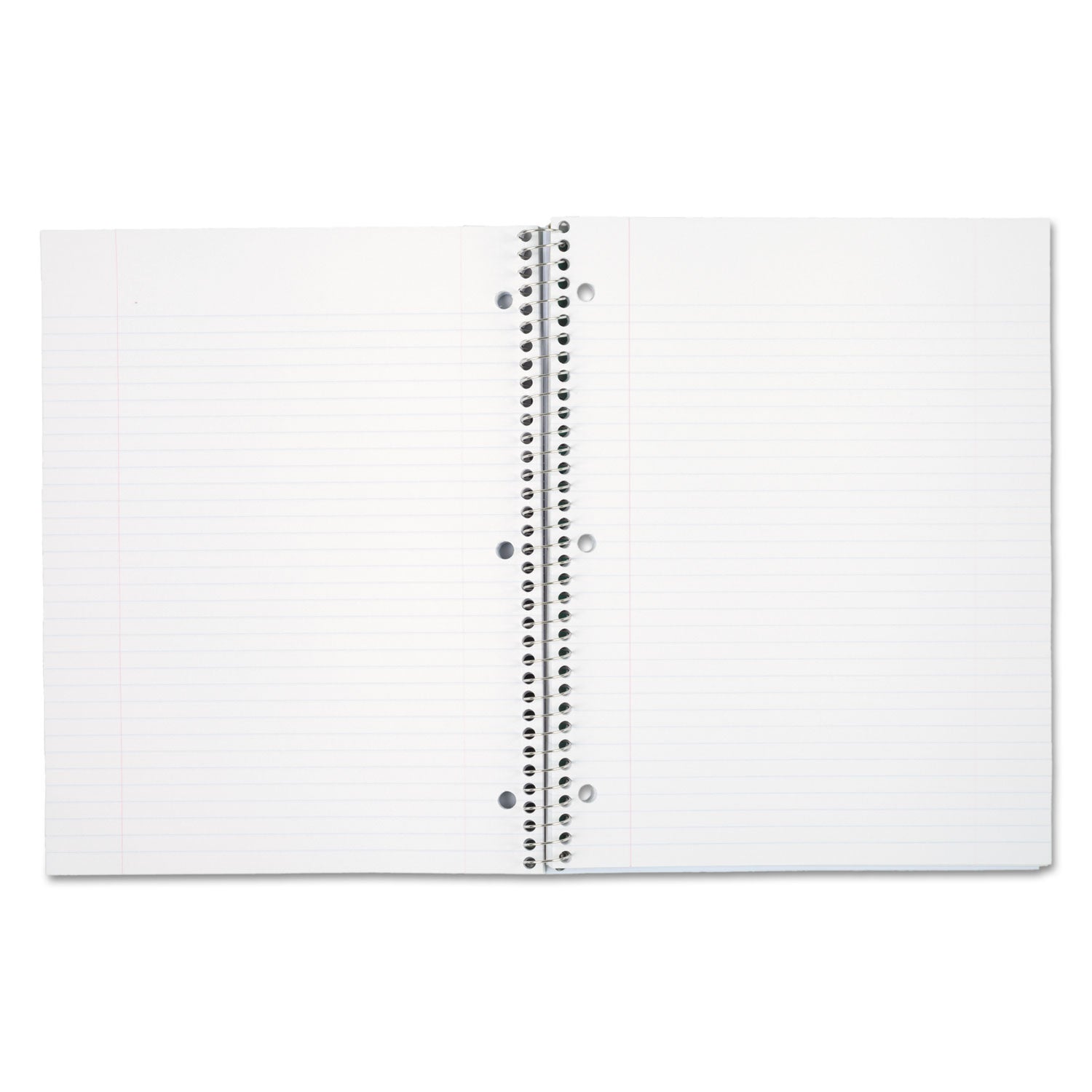 Mead Spiral Notebook, 3 Subject, Medium/College Rule, Randomly Assorted Covers, 11 x 8, 120 Sheets