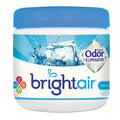 BRIGHT Air Super Odor Eliminator, Cool and Clean, Blue, 14 oz Jar, 6/Carton