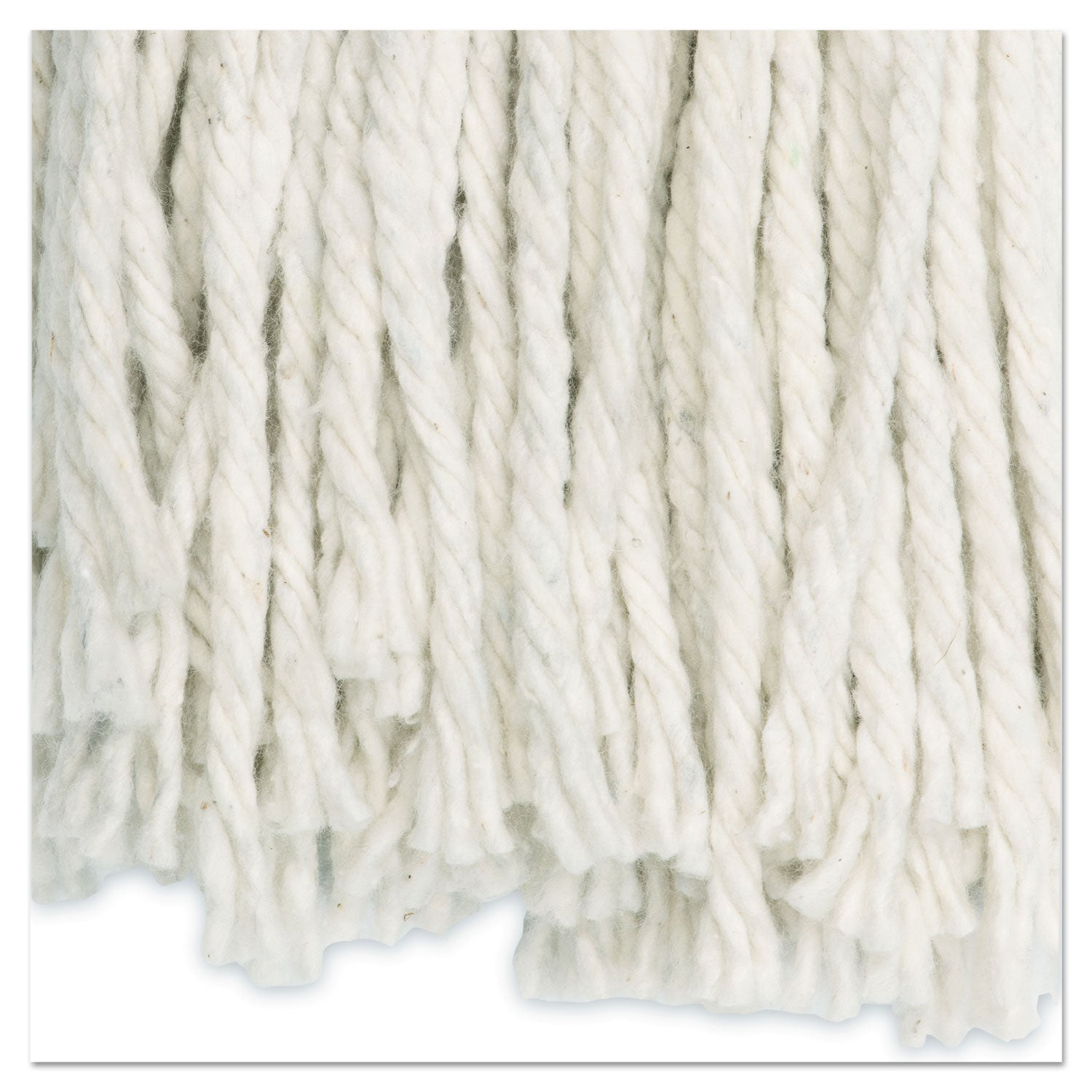 Boardwalk Cut-End Wet Mop Head, Cotton, No. 24, White