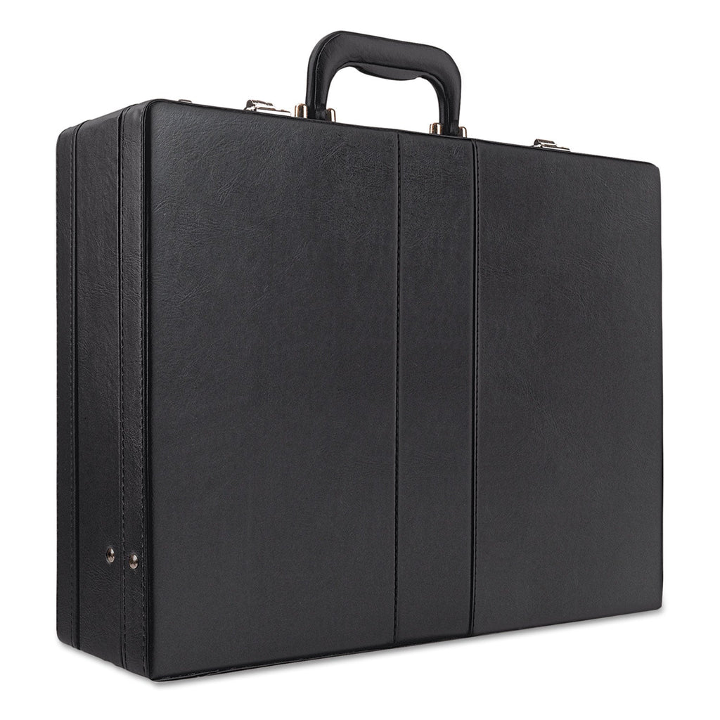 Solo Classic Attache, Vinyl, 12.5 x 4 x 17.5, Black