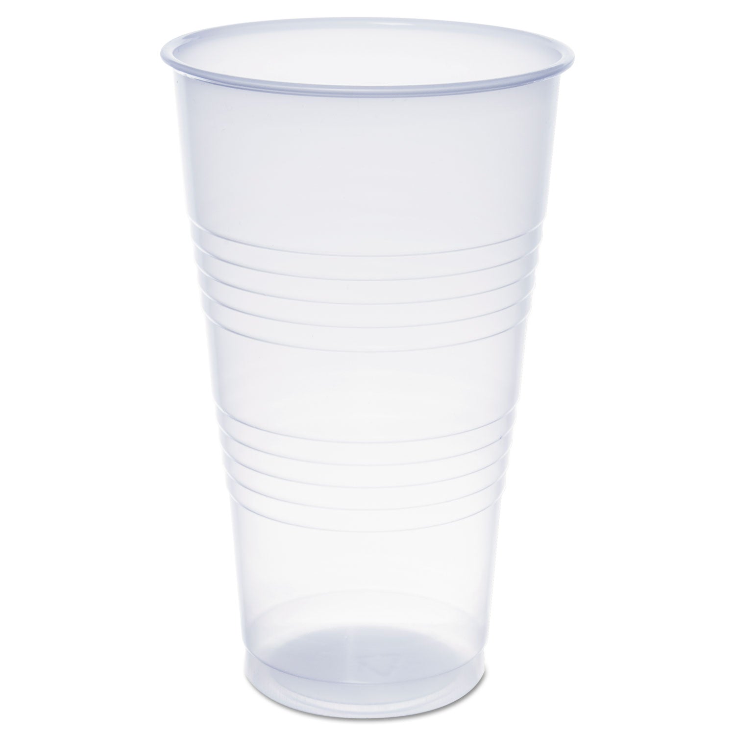 Dart High-Impact Polystyrene Tall Cold Cups, 24 oz, Translucent, Cold, 1,000/Carton